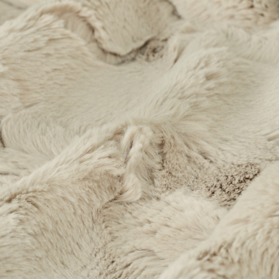 Faux Fur Shannon Fabrics - Luxe Cuddle® Hide Champagne